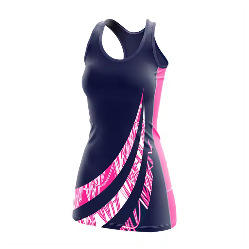 Neon Strike Performance Netball Dress
